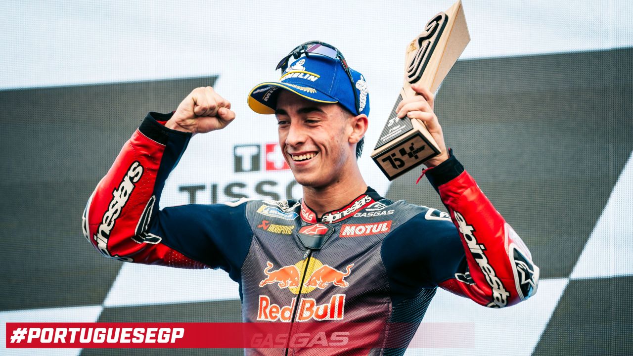 UNBELIEVABLE PEDRO ACOSTA TAKES HIS FIRST MOTOGP™ PODIUM ON HIS SECOND RACE IN THE MAIN CLASS