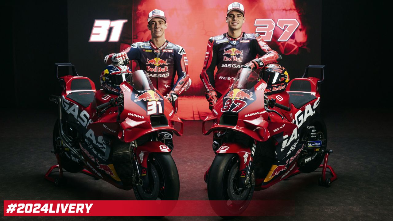 NEW-LOOK GASGAS MOTOGP™ GETS RED BULL POWER FOR 2024 CHARGE!